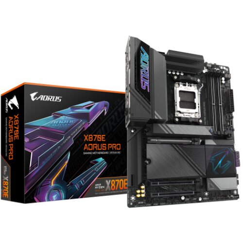 Gigabyte AM5, Chipset AMD X870E, Supports AMD Ryzen™ 9000 / 8000 / 7000 Series Processors ( X870E AORUS PRO ) Slike