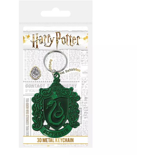 Harry Potter (SlytherIn Crest) Metal KeychaIn Slike