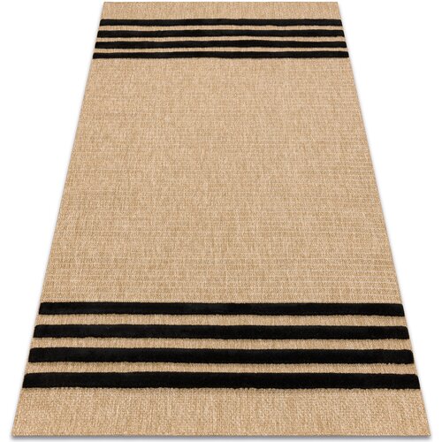 RugsX Preproge SPARK 0689 bež / črna preproga - 200x290 cm Bež Cene