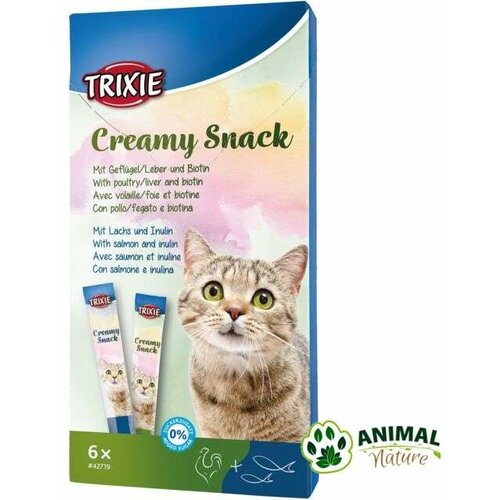Trixie creamy snacks sa biotinom i inulinom poslastice za mace Slike
