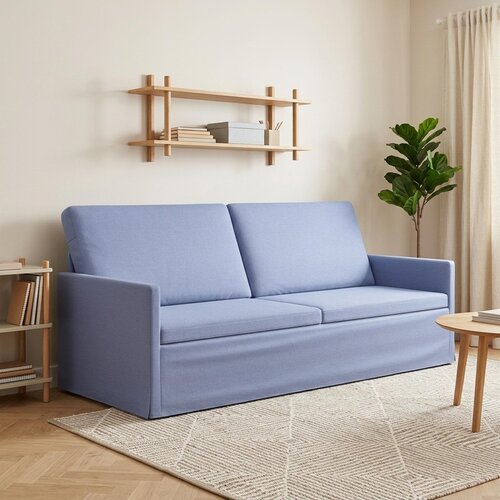 SOFA za 3 osobe Traper plava 190 x 81 x 82 cm Tkanina Cene