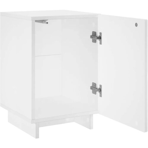  Noćni ormar Bijela 33 5 x 34 5 x 50 cm Konstruirano drvo - Bijela 1 Slike
