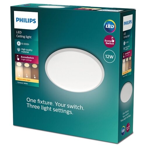 Philips LED prigu&amp;scaron;iva stropna svetiljka SCENE SWITCH LED/12W/230V Slike
