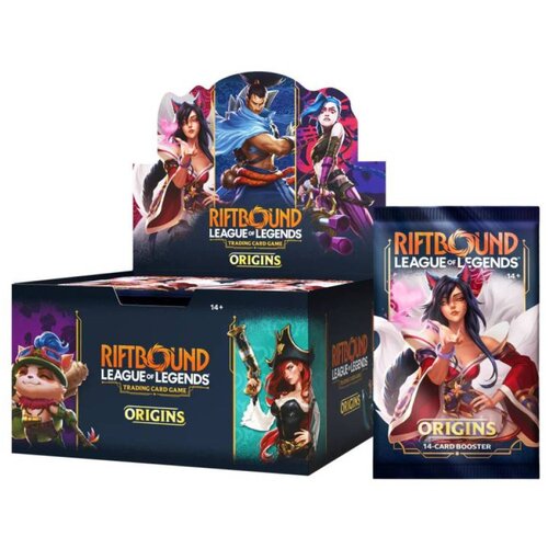 Riot Games Dru&scaron;tvena igra - Board Game - Riftbound League of Legends LoL - TCG Origins Booster Cene