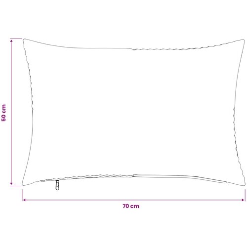  Presvlaka za jastuk 6 pcs ALMELO Siva zelena 50 x 70 cm Kord Slike