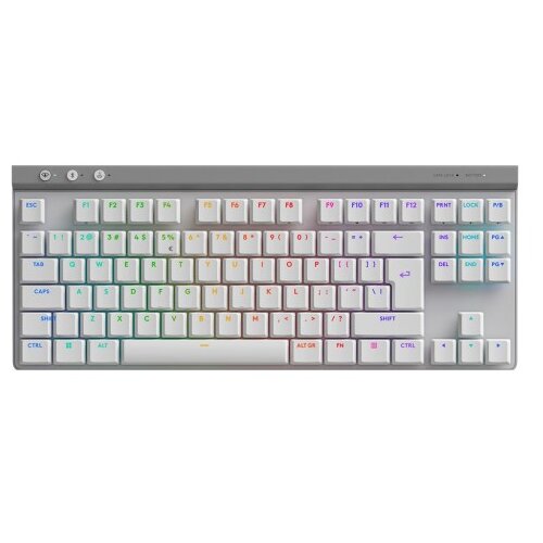 Logitech GAMING Tipkovnica Logitech G515 LIGHTSPEED TKL Wireless, Bela, SLO g. Cene