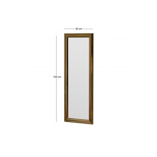 Hanah home Ogledalo Glatko, 40x105cm, Zlatno Slike