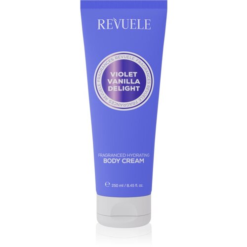 Revuele Violet Vanilla Delight Fragranced Hydrating Body Cream hidratantna krema za tijelo za žene 250 ml Slike