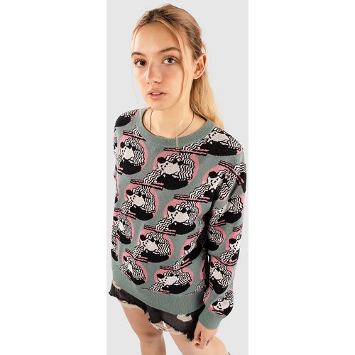 Iriedaily Tilda Knit Pulover dark slate Slike