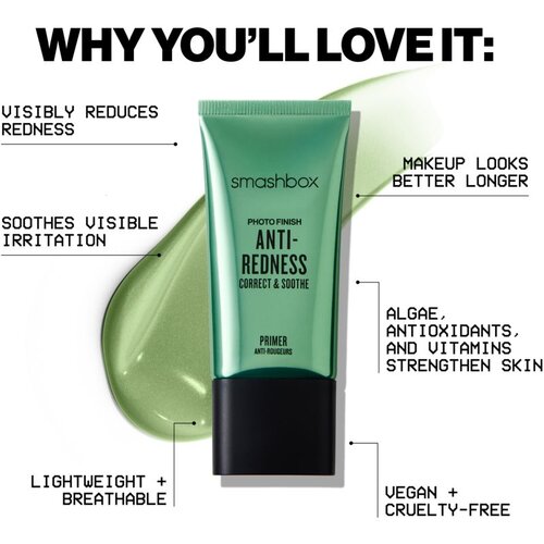 Smashbox Photo Finish Anti-Redness Primer primer protiv crvenila kože 30 ml Slike