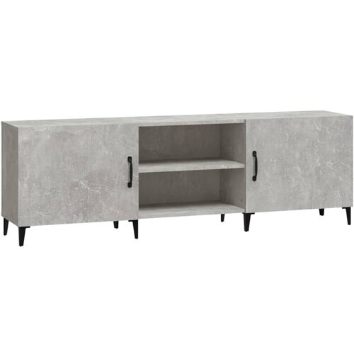 Maison Chic TV omarica - TV stojalo - Televizijska omarica betonsko siva 150x30x50 cm inženirski les, (21701941) Cene