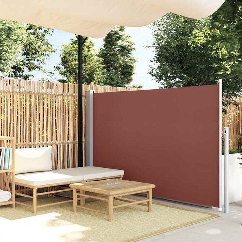  Uvlačiva bočna tenda za terasu 140 x 500 cm smeđa Cijene