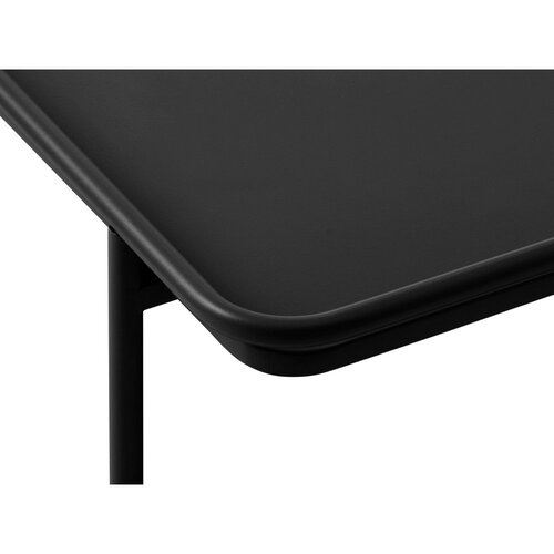 Unique Furniture Črna kovinska klubska mizica 75x75 cm Yuba &amp;ndash; Slike