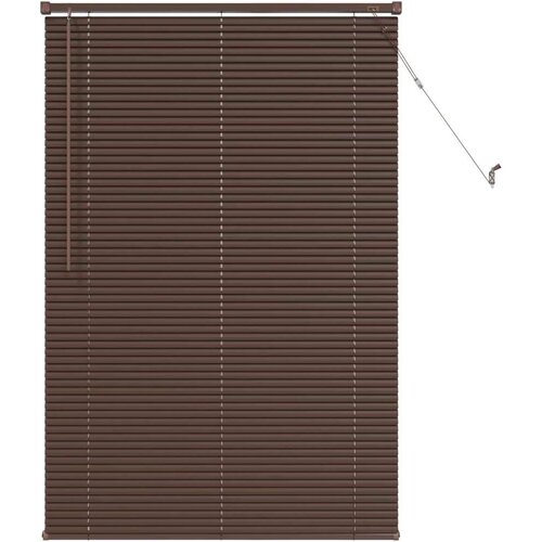  Venecijanska roleta Tamno smeđa s uzorkom 150 x 100 cm PVC - Tamno smeđa 100 x 150 cm Slike