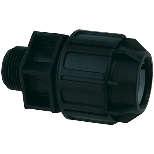 Adapter hDPE prijelaz za okiten (Promjer: 20 mm, Vanjski navoj: ½″, Polietilen)