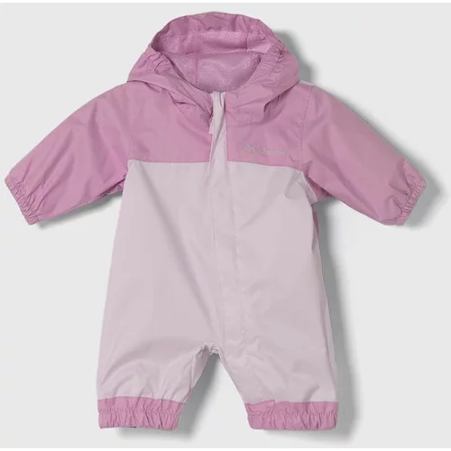Columbia Kombinezon za bebe Critter Jumper Rain boja: ružičasta