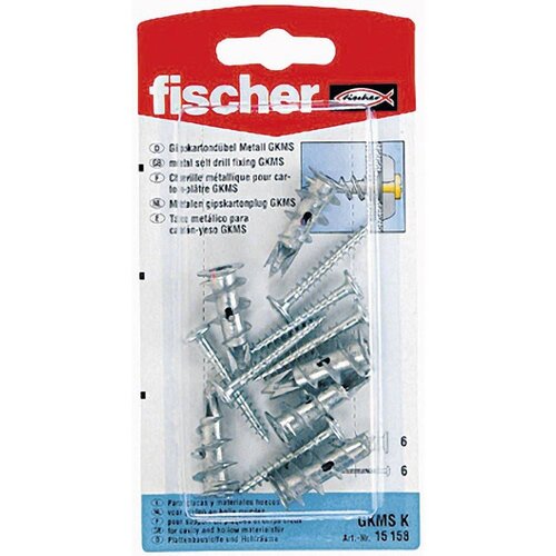 Fischer GKM SK tipl za gipskartonske ploče 31 mm 8 mm 15158 6 St. Slike