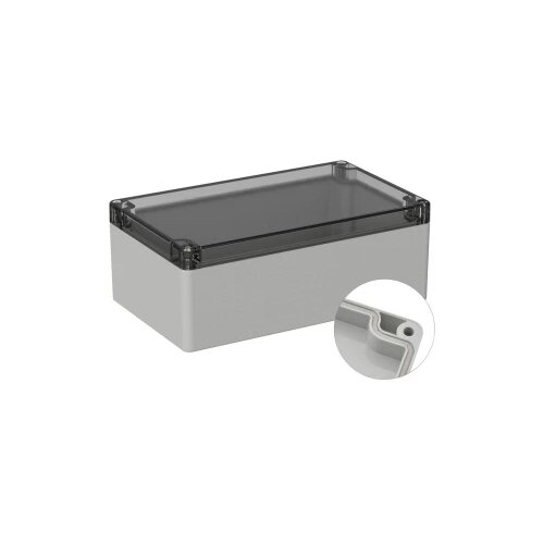 TRU COMPONENTS univerzalno kućište 200 x 120 x 75 pc svijetlosiva (ral 7035) 1 St. Cijene