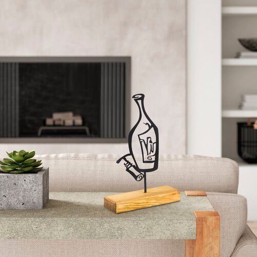 Atelier Del Sofa dekorativna figura ringo, 20x38x4 cm, crna Slike