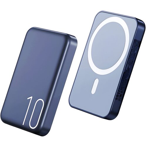 Remax Bežični power bank Usion RPP-65 PD20W, MagSafe, 15W, 10000mAh, Plavi Slike