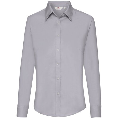 Fruit Of The Loom Grey lady-fit shirt Oxford Cene