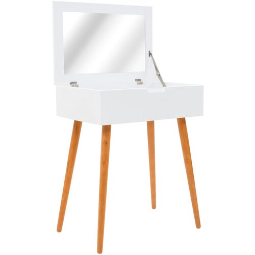 VidaXL Toaletna mizica z ogledalom MDF 60x40x75 cm Slike
