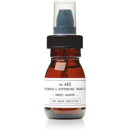 Depot No. 403 Pre-Shave&Softening Beard Oil olje pred britjem Sweet Almond 30 ml Cene