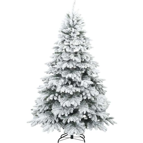 VidaXL Umjetno božićno drvce s stalakom Zelena 180 cm PE i PVC Slike