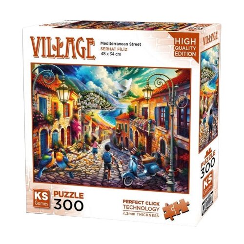 KS Games Igračka puzzle MEDITERANSKA ULICA 300 dijelova 19260 Cijene