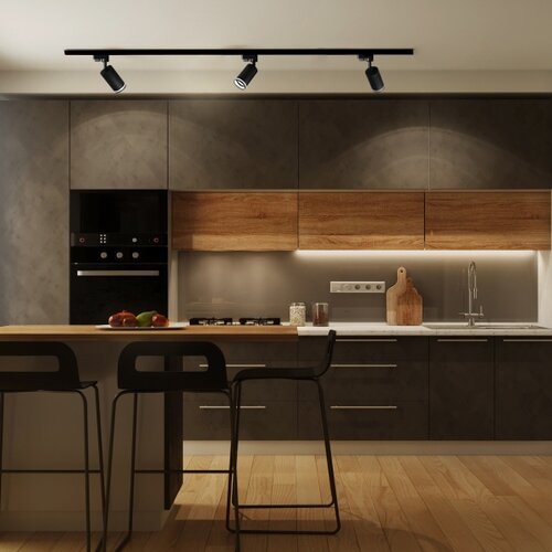  SPOT lampa za &amp;scaron;inski sistem PARIS 3xGU10/10W/230V + 1 m &amp;scaron;inski sistem Slike