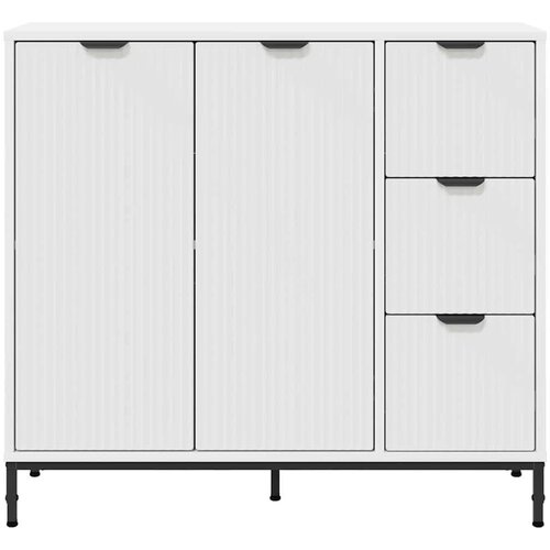 VidaXL Kreveta s ladicama Bijelo 89,5 x 33 x 82 cm Konstruirano drvo Slike