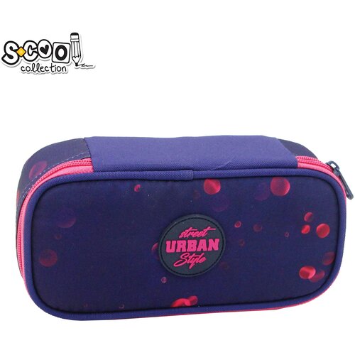 Scool Pernica prazna 1 zip urban 23*11*6cm sc3187 Slike