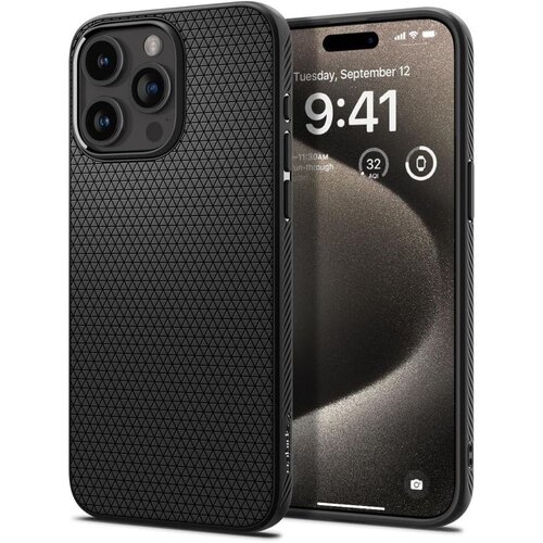 Spigen Maska LIQUID AIR za Iphone 15 pro max matt crna Cijene