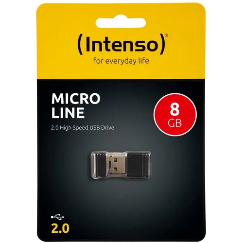  (Intenso) USB Flash drive 8GB Hi-Speed USB 2.0, Micro Line - ML8