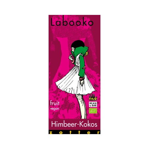 Zotter Schokoladen Labooko "malina-kokos" Cene