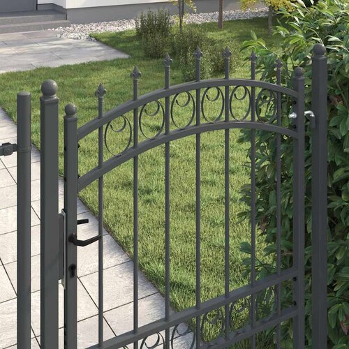  Vrata ograde s bodljama EMMEN 170 x 100 cm Slike