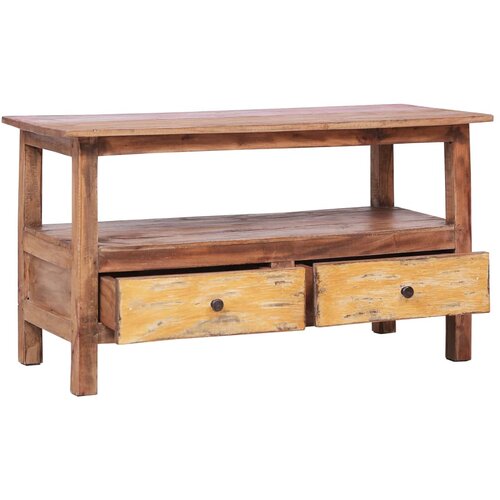 Maison Chic TV omarica - TV stojalo - Televizijska omarica 90x40x50 cm iz trdnega predelanega lesa, (21699105) Slike