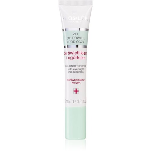 FlosLek Pharma Eye Care posvetlitveni gel za oči proti temnim kolobarjem 15 ml Cene
