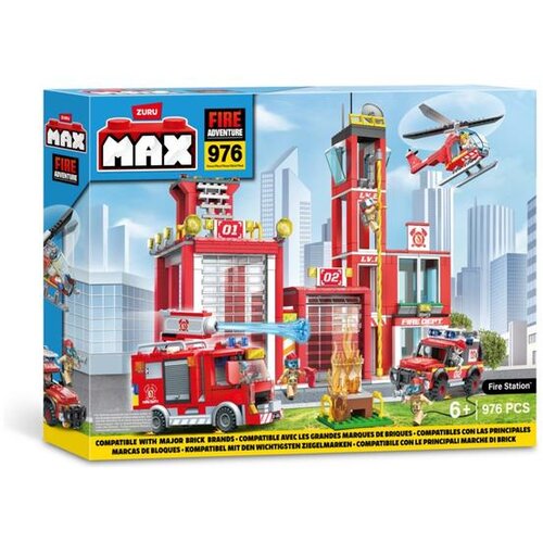  KOCKE ZURU MAX VATROGASNA STANICA 976KOM 83165 Cijene