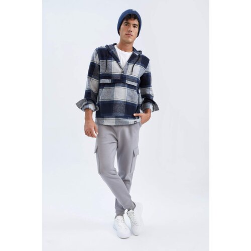 Defacto Regular Fit Woodcutter Plaid Long Sleeve Shirt Slike