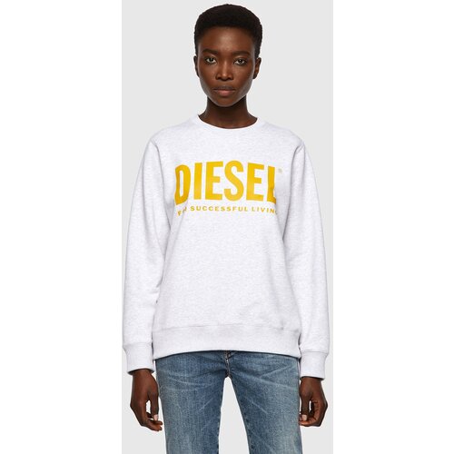 Diesel Sweatshirt- FANGSECOLOGO SWEATSHIRT white Cene