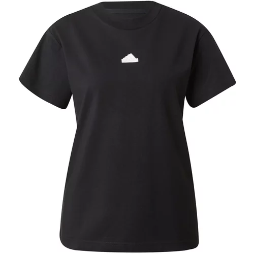 ADIDAS SPORTSWEAR Tehnička sportska majica crna / bijela