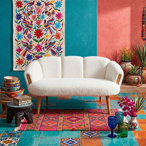 Atelier Del Sofa dvosed Star, 128 cm, beli Slike