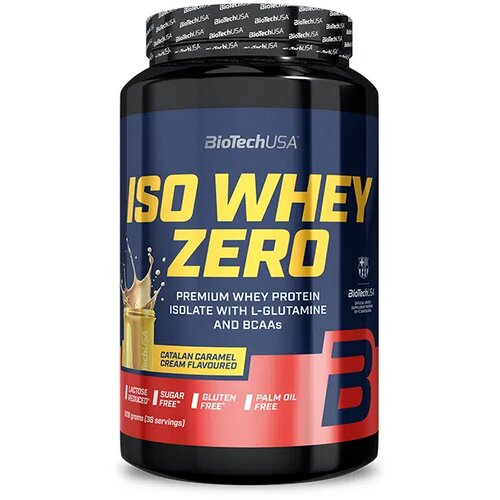 BioTech USA Whey Protein Iso Zero, Karamela, 908 g Cene
