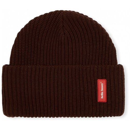 Hello Hossy Flow Adults Beanie - Chocolate Smeđa Slike