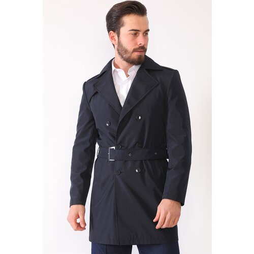 Dewberry PLT8321 MEN&amp;#039;S OVERCOAT-NAVY Slike