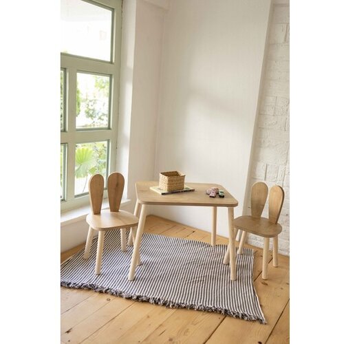 Hanah home hannah home dečiji set sto i dve stolice bunny Cene