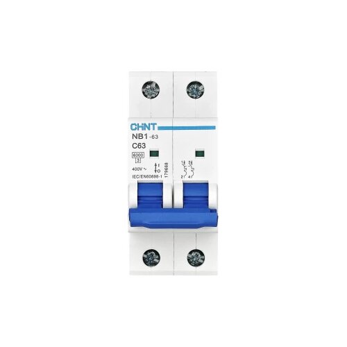 Chint 179660 NB1-63 2P C20 6kA DB zaštitna sklopka za vodove 2-polni 20 A 240 V, 415 V Cijene