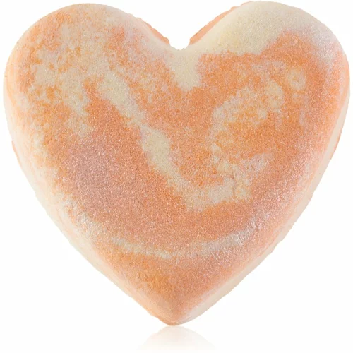 Daisy Rainbow Bubble Bath Sparkly Heart šumeča kopalna kroglica Sweet Orange 70 g