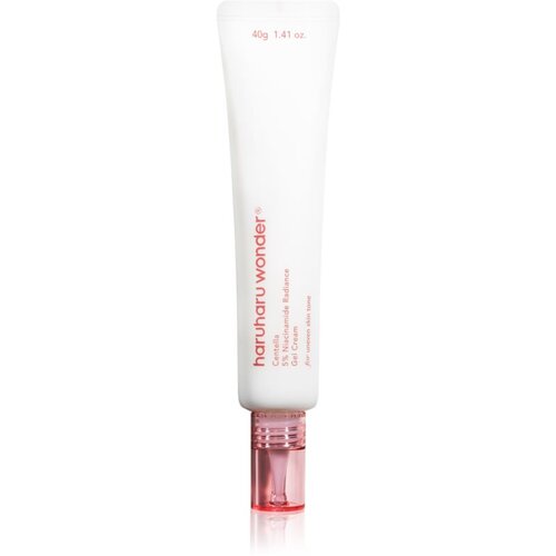 Haruharu Wonder Centella 5% Niacinamide Radiance Gel Cream blaga gel krema za ujednačavanje tena lica 40 g Slike
